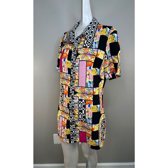 CAMILLA Signora Milano Button Front Mini Dress Size S $649 - Picture 7 of 12